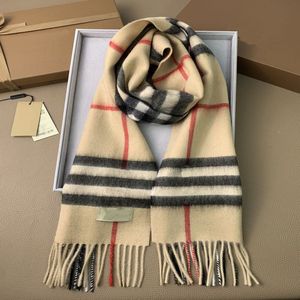 Designer damesmerk sjaal kasjmier sjaal winter buiten warme mannen en vrouwen met lange sjaal mode klassieke geruite sjaal