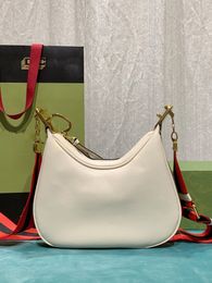 Designer dames boodschappentassen bakken handtas echt lederen merk messenger keten klassieke mode celebrity woman tas luxe size23-22-5 cm m43758