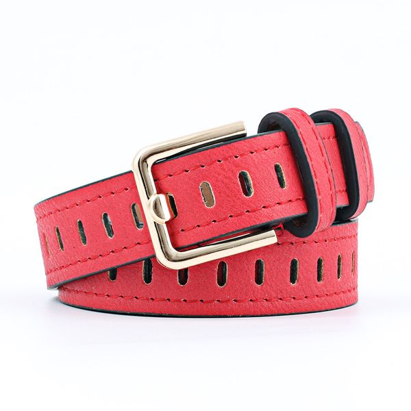 Designer dames large ceinture en cuir femme argent boucle ardillon sangle ceintures pour femmes jean ceinture évider ceinture