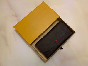 Designer Lady Long Wallets PU Purse Classic Women Credit Card Holder 3 Colors Bags Mode Groothandel met doos L001