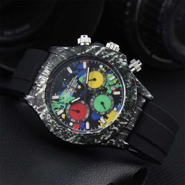 Designer Lao Jia di Tong N de haute qualité six aiguilles en quartz multifonctionnel Watch YCD007