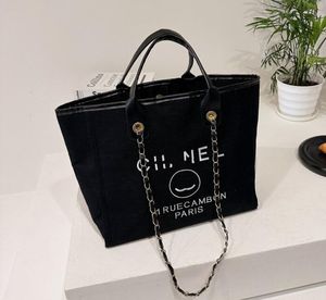 Designer Strandtassen met grote capaciteit Merk Tote Dames Schouderhandtassen Boodschappentas Mode Plunjezakken Handtas Portemonnee CC636