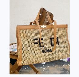 Bolsos de playa de gran capacidad de diseñador, bolsos de marca de lujo, bolsos de hombro para mujer, bolso de compras, bolsos de lona a la moda, bolso, billetera F65