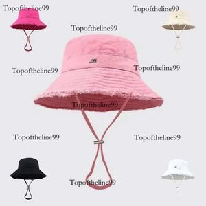 Designer Le Bob Chapeaux pour les hommes Femmes Wide Brim Sun Empêchez Gorras Outdoor Beach Canvas Bucket Hat Designer Accessoires Fashion Original Edition