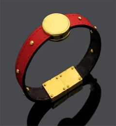 Designer Lederen Armband Voor Heren Vrouwen Merk Luxe bangle Sieraden Gouden Slot Armbanden Mannen Hanger Tijger Vrouwelijke gratis maat Nieuwe Magnetische Gesp Goud Leer