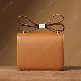 Bolso de cuero de diseñador bolso cruzado Crossbody Bag Luxury Leather Bolso de hombro Square Fashion Cross Bod Body Bolsh