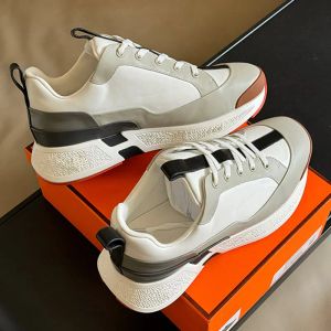Designer leer gemaakt bovenwerk Casual schoenen Sneakers Dames Heren Vintage veelzijdige nieuwe seizoensmerk Klassieke platformschoenen