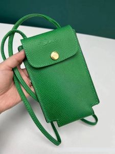 Portefeuille en cuir de créateur pour femmes Pocket de téléphone portable de monnaie multicolore
