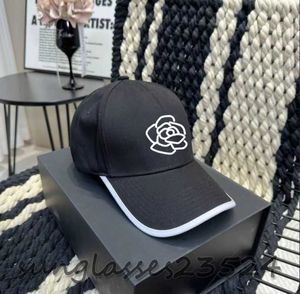 Designer Letter Baseball Cap Fisherman Hat Unisex parasol Stijlvolle casual design hoed Super hoge kwaliteit bloemen borduursel Zwarte hoed