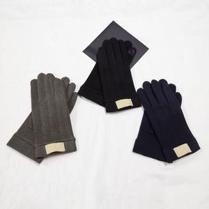Designer Brief Handschoenen Winter Herfst Mode Mannen Mittens Handschoen Outdoor Sport Warm Winters Ski Glovess