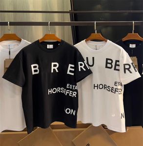 Designer Brief Gedrukt Mode Casual Dames Straat Hip Hop T-shirt Korte Mouw Top Sale Heren MAAT M-5XL