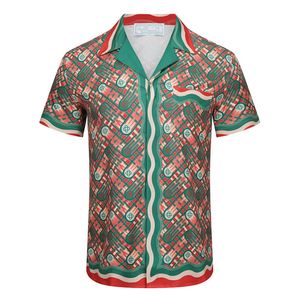 Designer Brief Hawaii Shirts Tee Sweatshirt Mode High Street Korte Mouwen Zomer Casual T-Shirt Ademend Mannen Vrouwen Strand Shirts