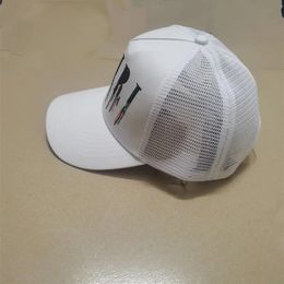 Designer LEXURIE LETTRE BRODERIE Bend Wave Caps Male Hip Hop Visor Mesh Male Femme Cross Punk Baseball HATS noir Réglable