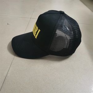 Designer LEXURIE LETTRE BRODERIE Bend Wave Caps Mâle Hip Hop Visière Mesh Mâle Femelle Cross Punk Baseball HATS