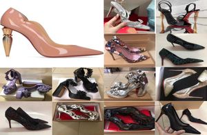 Chaussures de rouge à lèvres designer Femmes Red Pumps Talons hauts 12cm 10cm 8cm avec sac de poussière mariée Sandales Sandales à la mode sexy 5904425