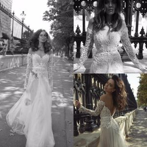 Designer Liz Martinez gaine hors épaule robes de mariée avec appliques Floral Boho 2018 luxe pays arabe robe de novia robe de mariée