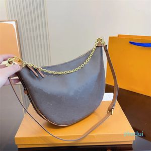 Designer LOOP Bag Over Luxury Vintage Shoulder Bags the Half Moon underarm Sac à main Crossbody Purse Pouch Femmes Grande capacité POCHETTE Fourre-tout Chaîne Portefeuille