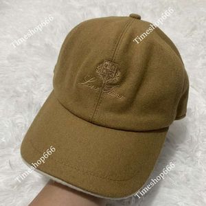 ontwerper Loro Piana Heren Dames Caps Mode Baseball Cap katoen kasjmier hoeden ingerichte hoeden zomer snapback borduurwerk casquette strand luxe hoeden2024