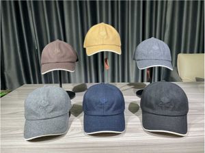 Designer Loro Pianas Caps Hats de mode Cap de baseball Casual Mens Womens Coton Cashmere Summer Snapback broderie Casquette Beach Luxury USA High Street