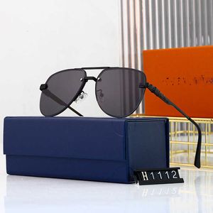 Designer LOU VUT lunettes de soleil cool de luxe sans monture océan crapaud mode rue imprimer lunettes polyvalentes avec boîte d'origine 10A