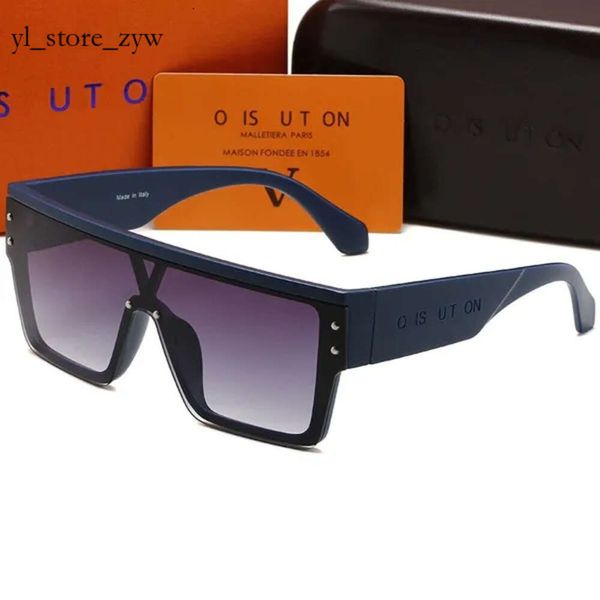 Designer Louiseity luxe Viutonity lunettes de soleil pour hommes femmes carré mat matériel lettre impression lentille lunettes extérieur anti-ultraviolet classiques Viutonities 844