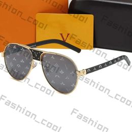 Designer Lousis vouton lvse Louisvutton Sunglasses Sungasses Original Eyewear Top Quality Outdoor Shades PC Fashion Fashion Classic Lady Mirrors Fomen and Men 130