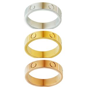 Designer Love Brand Gold Never Fade Band Rings Selectie Charmante sieraden Ring Classic Premium Accessories Exclusive