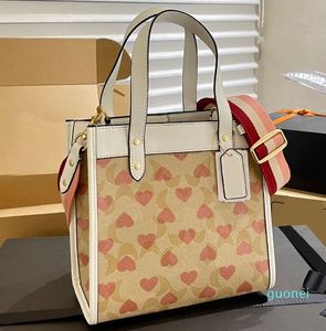 Diseñador -Love Print Designer Tote Bag Totes de mujer Bolsas de compras de moda Bolso de lujo con letras clásicas