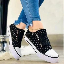 Fashion Loafer Femme Stars Vulcanisse Shoes toivas Femmes Dots 295 Fémers décontractés baskets plates Plus taille 43 S 239 S