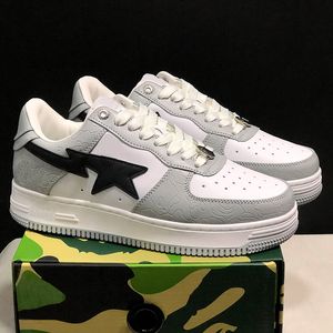 Diseñador Low Men Zapatos casuales Star SK8 Stas Color Camo Staesi Combo Baño Rosa Patente Entrenadores Cuero APES Verde Negro Blanco Mujer Zapatillas c3