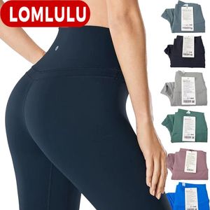 Designer Lu Femmes Yoga Pantalons Fiess Collants Flexibilité Hip Lift T Pantalons de survêtement Courir Traini Rai Ni XSPG