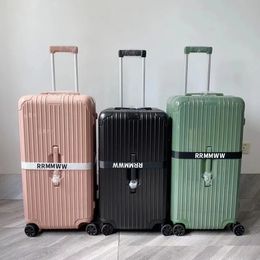 Designer bagage bagageband gemeenschappelijke staafdoos anti-riot cheque versterkte verpakkingsgordel stijlvolle luxe koffer