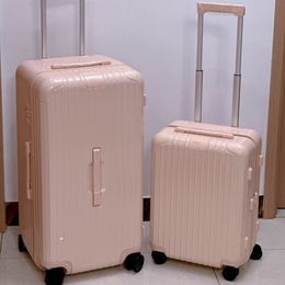 Designer bagage met wielen reiskoffer voor mannen vrouwen 21 26 30 31 33 inch rompzak grote capaciteit koffer universele wielkoffer
