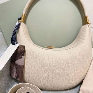 Designer Luna Bag Songmont Hobo épaule crossbody Half Moon Leather Purse Cross Body Handsbag