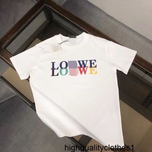 Designer Luo Family T-shirt à manches courtes pour hommes vêtements amples hip-hop surdimensionnés vêtements pour hommes été marque à la mode gros homme pur coton moitié 42SK