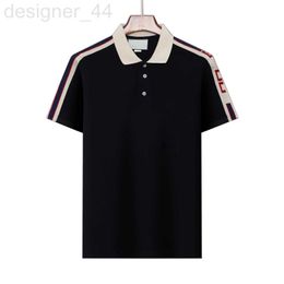 Designer di lusso da uomo Polo Magliette 2024 Estate stampato Skull Bunny Moda risvolto traspirante Casual Tees Top manica corta Camicie Hip Hop CJ2Q