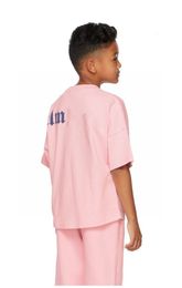 Diseñador de lujo camisetas para bebés moda camisetas de manga corta hombres y mujeres bebés coloridos cuello redondo streetwear camisetas para niños