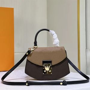 Diseñador Bolsas de lujo Tilsitt Bolsa de hombro Botón de cuero dorado con asa Bolsa de asas Correas ajustables Cuerpo cruzado para damas Bolsos impermeables M46548 La mejor calidad