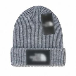 Designer Luxe muts/Schedel Noord Winter Bean mannen vrouwen Fashion design gebreide hoeden herfst gezicht cap brief 20 kleuren unisex warme muts F13 p5nA#