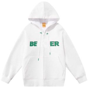 Designer De Luxe BeaserS Chaopai Classique Visage Lettre Imprimé Pain Checker Pull Mode Sweat À Capuche Manteau Couple Printemps Et Automne Tendance Confortable Et Chaleureuse Pour