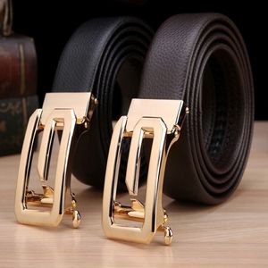 ceintures de luxe de créateurs pour hommes Big Buckle Belt New Fashion Mens Business Cuir Belts Lettre G Wholesale Livraison gratuite 257L