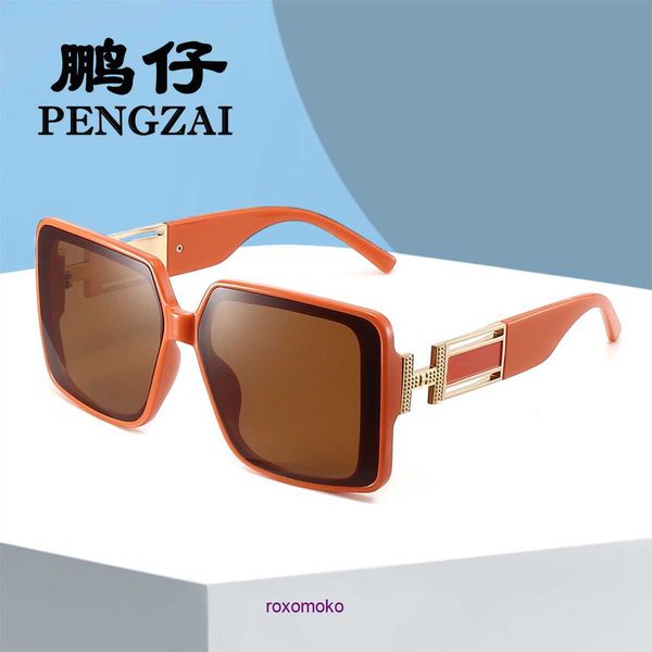 Designer Luxury Brand H Home lunettes de soleil en vente La même marque de mode famille grand cadre hommes et femmes océan film boîte ins lunettes avec boîte-cadeau