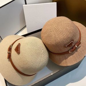 Ontwerper Luxe emmer hoed Hoge kwaliteit Letterfisherman's hoedontwerper Beanie Cap Classic Men's and Women's Same Sunscreen Basin Hat hoogwaardige Sunshade-hoeden