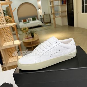 Designer Luxury Canvas Court Classic SL / 06 Chaussures en détresse 2023SS Baskets basses en cuir brodées taille 35-41