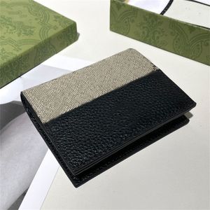 Diseñador Titulares de tarjetas de lujo hombres animales para hombre para mujer G Monedero Cuero serpiente negra Tiger bee Carteras Mujeres Monedero de estilo largo Monedero Monedero