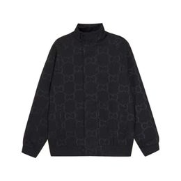 Designer Luxe Chaopai Classic Correct of Large G Dark Pattered Jacquard Jacket is dezelfde beide mannen vrouwen.De seizoensversie slank slank, waardoor het veelzijdig is