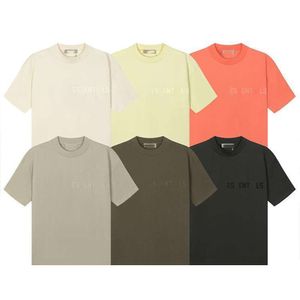 Designer Luxe Chaopai Klassiek Lente/zomer tweeregelig T-shirt met korte mouwen dames hoge editie losse modemerk heren paar brief zomer