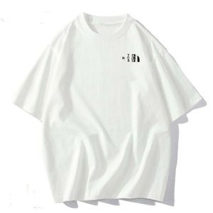Designer Luxe Chaopai Classic Summer Trend Cotton Short T-shirt, neutraal modemerk korte mouw top, grote casual kwart mouw top
