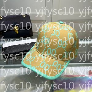 Diseñador de lujo Gorra de béisbol clásica Impreso Sombrero de playa Versátil para hombres y mujeres Ocio Sombrero transpirable L-1