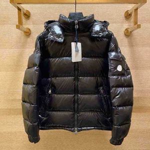 Diseñador Luxury Classic Monclair Jacket Winter Men Jackets Women Down Fashion Hip Hop Cap Pattern Impress Coats Outdoor Warm Investy Puffer JKJ33